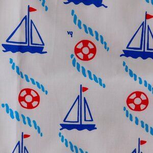 VTG Vested Gentress Greenwich sailboat Newport regatta nautical sailing skirt S